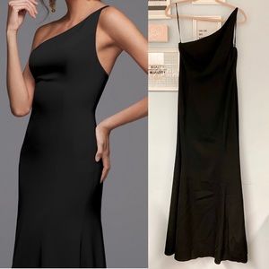 NWOT Watters one shoulder gown, bridesmaids dress
